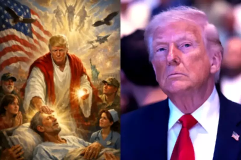 Trump Criticizes Pope Leo as 'Weak,' Posts AI Image of Himself as Jesus