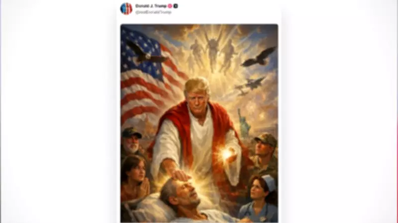 Trump Faces Intense Backlash Over AI-Generated Jesus Image Shared on Easter