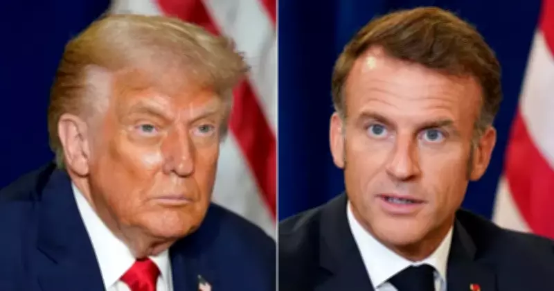 Trump Mocks Macron, Claims French President's Wife Treats Him Badly Amid Iran War Tensions