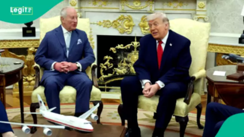 Trump Reveals Mother Had Crush on King Charles in Viral Ceremony