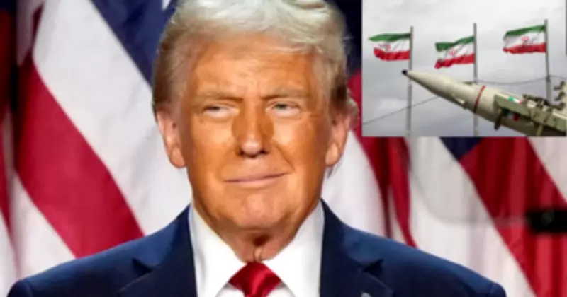 Trump Sets 'No Nuclear Weapon' Condition for Peace with Iran, Warns of Military Readiness