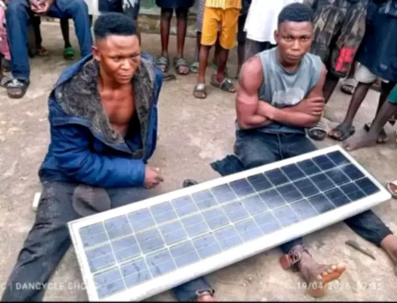 Two Men Apprehended for Stealing Solar Street Lights in Bayelsa