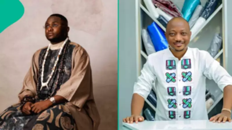 Ubi Franklin Reveals N1.7M Agbada Cost from Celebrity Tailor Seyi Vodi
