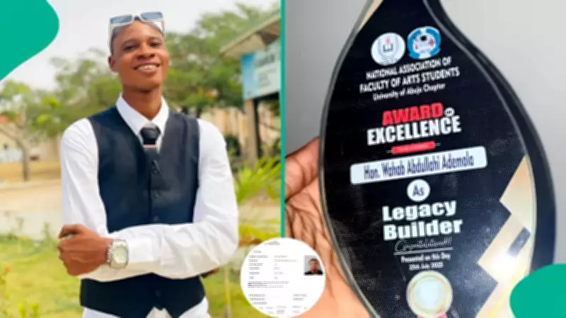 University of Abuja Graduate Shares First-Class Journey and School Fees Receipts