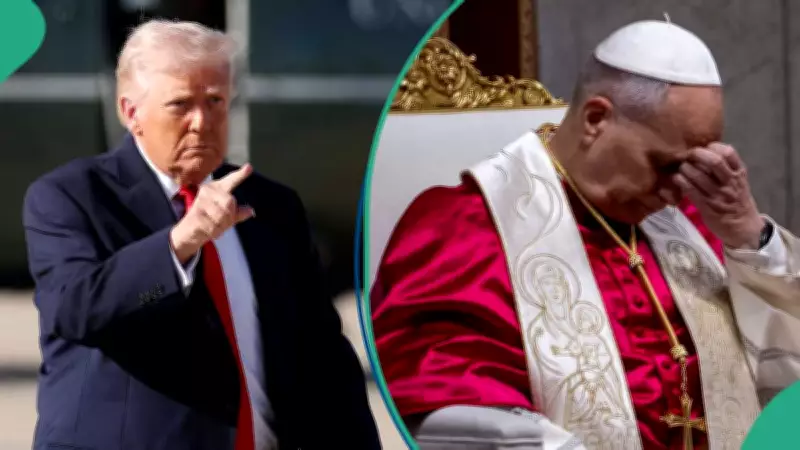 US Halts $11M Catholic Charities Funding Amid Trump-Vatican Tensions