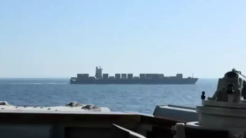 US Navy Seizes Iranian Cargo Ship, Threatening Fragile Ceasefire in Gulf of Oman