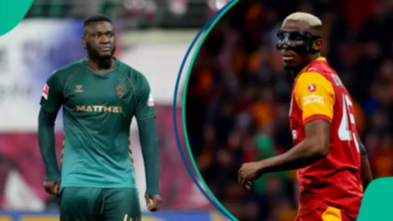 Victor Osimhen Celebrates Victor Boniface's Return from Injury