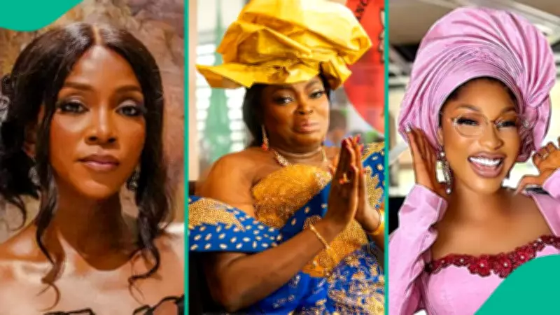 Viral Photo of Nollywood Veterans Sparks Debate: Who Should Stand for Funke Akindele?