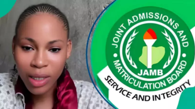 Young Lady Breaks Down in Tears After Checking Her 2026 UTME JAMB Result
