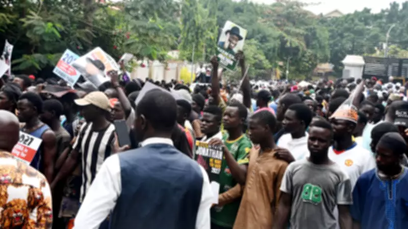 Youths and CSOs Storm Goodluck Jonathan's Office, Urge 2027 Presidential Run