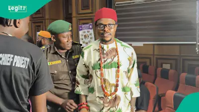 Businessman Blord Appears in Court for Bail Hearing in Traditional Attire, Sparks Reactions