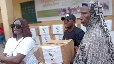 Catherine Ade Foundation Distributes Food to Over 200 Vulnerable Residents in Abuja