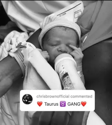 Chris Brown Welcomes Fourth Child, a Baby Boy, with Jada Wallace