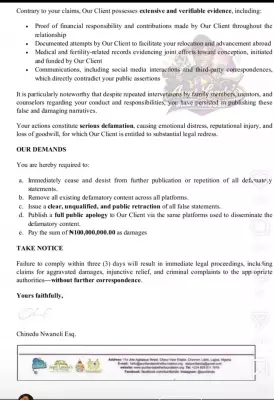 Ex-Wife of OAP Roby Ekpo Issues Cease and Desist Over False Claims