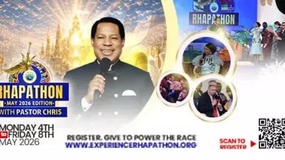 Global Rhapathon 2026 with Pastor Chris to Power Race for Evangelism
