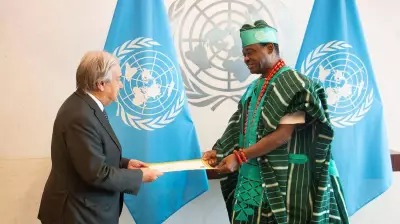 Jimoh Ibrahim Presents Credentials to UN Chief as Nigeria's Permanent Representative