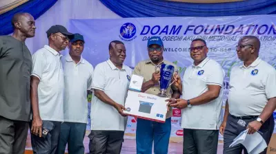 Mike Makinde Triumphs at DOAM Foundation Golf Championship in Lagos