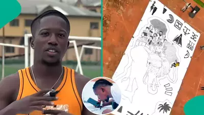 Nigerian Artist Eyes Guinness World Record for Largest Mouth Drawing