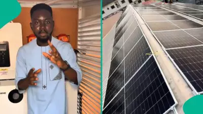 Nigerian Man Flaunts N27 Million Solar Power Installation Online