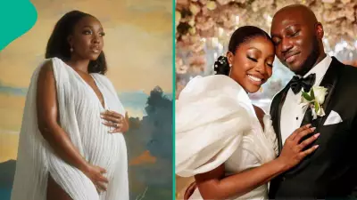 Nollywood Star Ini Dima-Okojie Welcomes First Child After Fibroids Struggle