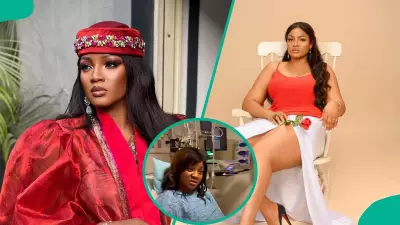 Omotola Jalade Recounts Filming Ordeal for Mother's Love, Shares Post-Surgery Clip