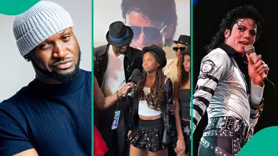 Peter Okoye Steals Show at Michael Jackson Biopic Premiere in Lagos