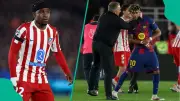 Ademola Lookman Reacts to Atletico Madrid's Champions League Win Over Barcelona