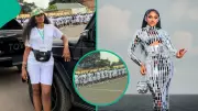 BBNaija Chomzy Sparks Outrage Over NYSC Camp Car Video While Others Parade