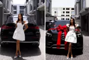 BBNaija Star Nini Acquires a Mercedes-Benz, Shares Photos Online