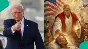 Donald Trump Deletes AI-Generated Jesus Image After Christian Backlash