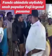 Funke Akindele Denies Snubbing Pasuma, Says 'Hell No'