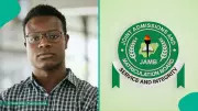 JAMB Candidate Overwhelmed with Emotion After Scoring 247 in 2026 UTME on Third Attempt