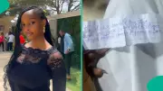 Lady Questions Men's Fear of God After Receiving Note in Church