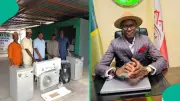 Lagos PDP Aspirant Adeoye Donates Equipment to Party Secretariat