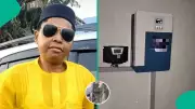 Man Warns Nigerians After Lightning Destroys 4kVA Solar Inverter During Heavy Rainfall