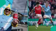 Manchester City Fans Sell 'Arsenal Tears' Bottled Water Ahead of Title Decider Clash