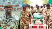 Nigerian Army Buries General, Officers Killed in Borno Attack with Full Military Honors