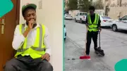 Nigerian Cleaner Abroad Builds House in One Year, Silences Critics with Viral TikTok Video