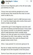 Nigerian Lady in UK Recounts Unfriendly Encounter with Fellow Countrywoman