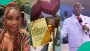 Nigerian Lady's Collection of 34 Bishop Oyedepo Books Goes Viral Online