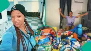 Nigerian Lady's Massive NYSC Camp Provision Pack Goes Viral, Sparks Reactions