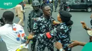 Outrage as Police Harass NYSC Member in Ekiti, Man Records Incident