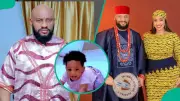 Yul Edochie Faces Backlash Over Filtered Video of Daughter Universe