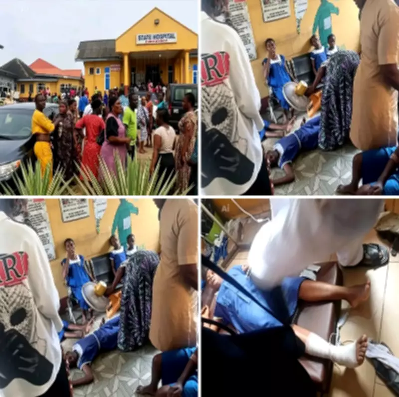 100 Students, Teachers Hospitalised in Ogun After Chemical Odour Exposure