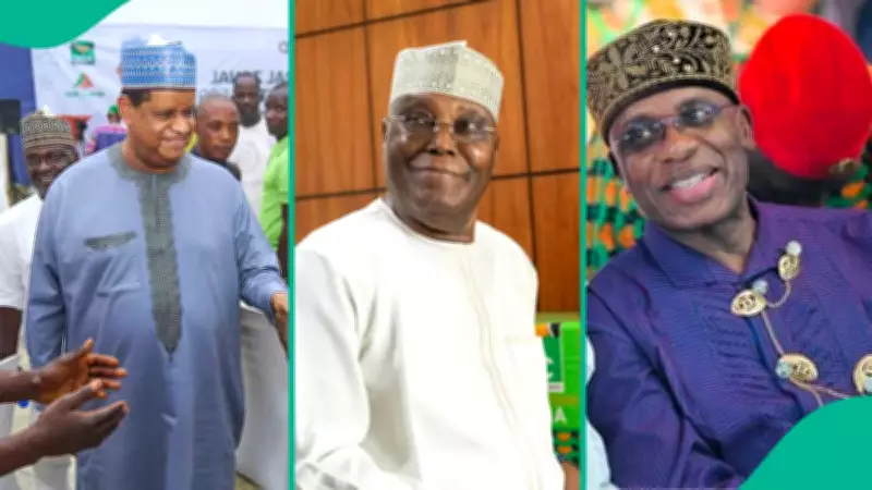ADC Presidential Primary: Atiku, Amaechi, Hayatu-Deen Battle for Ticket