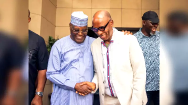 Atiku Meets Amaechi in Abuja, Discusses Nigeria's Economic Woes