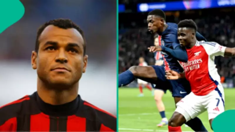 Brazil Legend Cafu Predicts Arsenal Will Beat PSG in UCL Final