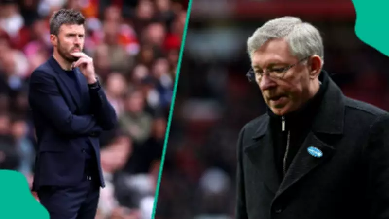Carrick Reacts as Sir Alex Ferguson Hospitalised Before Man United vs Liverpool