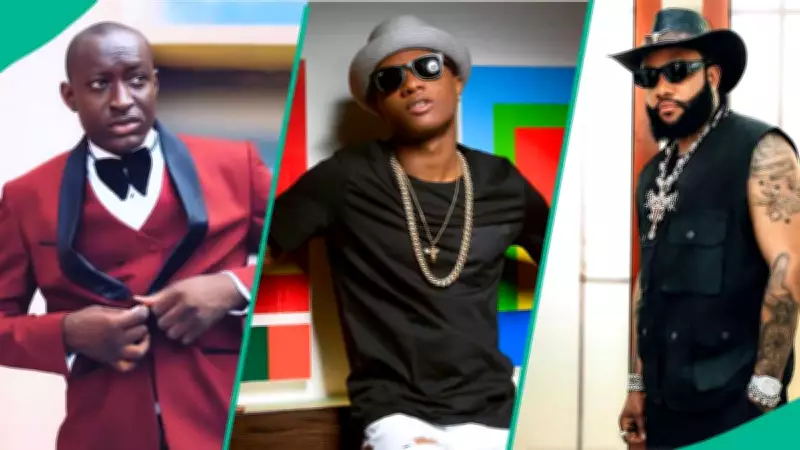 Carter Efe Challenges Wizkid to Boxing Match; KCee's Reaction Sparks Buzz