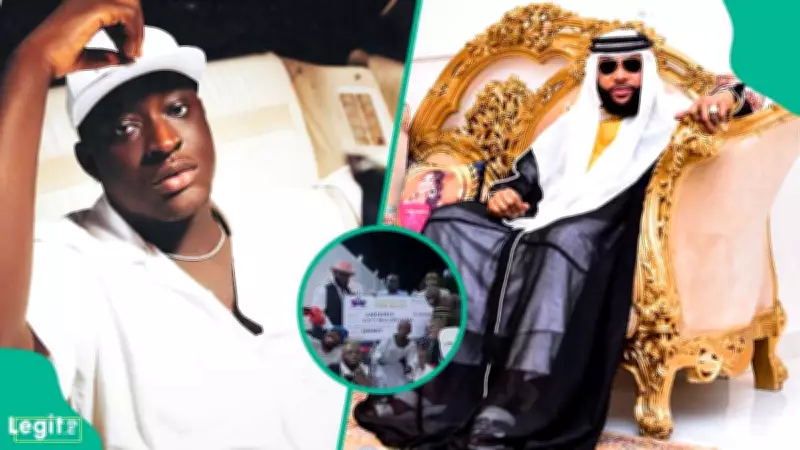 Carter Efe Receives ₦50 Million Celebrity Boxing Prize in Viral Videos
